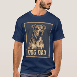 Pridet Hund - Pappa - , Hund och utmärkelse T Shirt