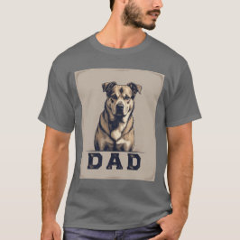 Pridet Hund - Pappa - , Hund och utmärkelse T Shirt