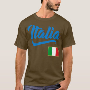 Pridet Italia Flagga Italia Italien Family T Shirt