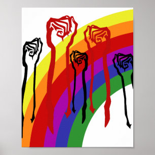 Pridet Kornbåge med lika höger Poster
