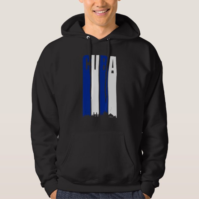 Pridet Kuba Flagga kubanska Flagga Hoodie (Framsida)