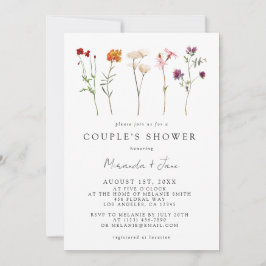 Pridet Lesbisk för Wildblomma, Blommigt för  för p Inbjudningar