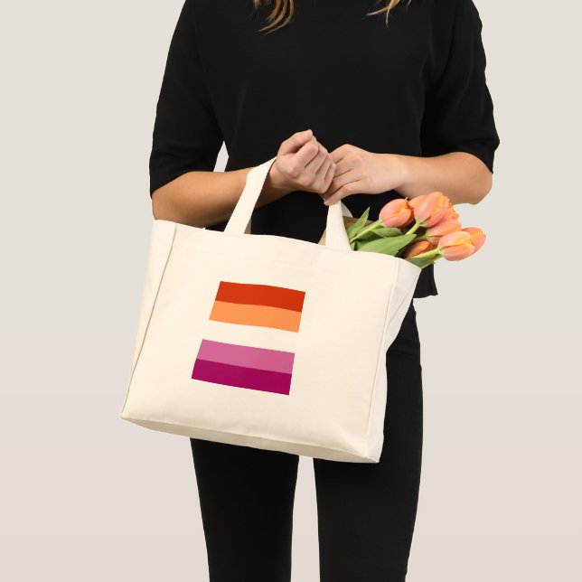 Pridet lesbisk mini tygkasse (Framsida (produkt))