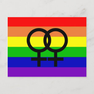 Pridet lesbisk vykort