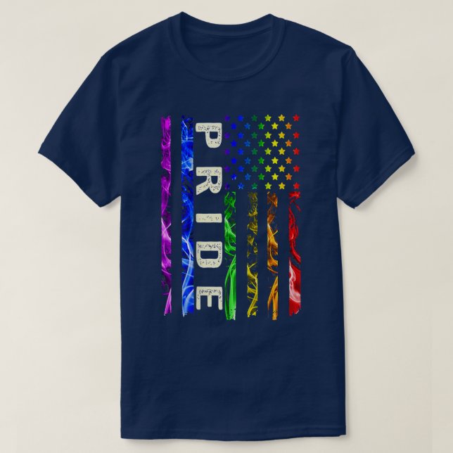 Pridet LGBT Gay pride FlagGay 2022 Costume Coola G T Shirt (Design framsida)