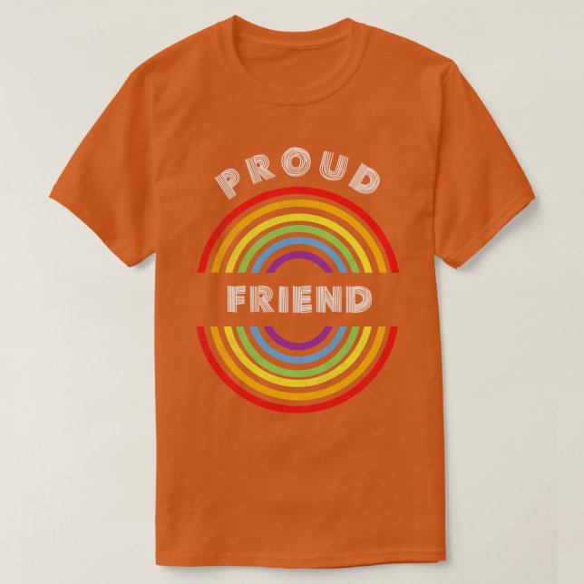 Pridet LGBT LGBTQ T LGBT Supporter Pr Shirt (Design framsida)