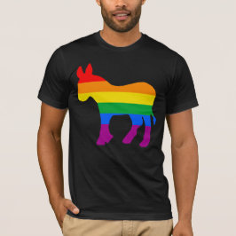 Pridet LGBTQ DEMOCRAT T Shirt