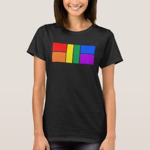 Pridet LGBTQ Pickleball, HBT Rainbow Pickle Boll C T Shirt