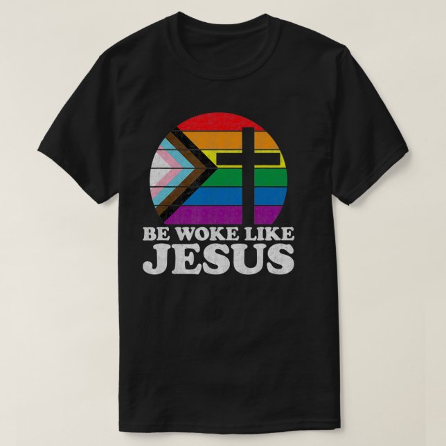 Pridet liberaldemokrat ska se på som Jesus Christi T Shirt (Design framsida)
