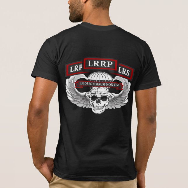 "PRIDET LONG RANGE PROFESSIONELL" T SHIRT (Baksida)