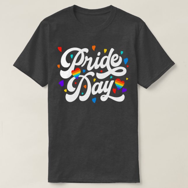 Pridet lycklig t shirt (Design framsida)