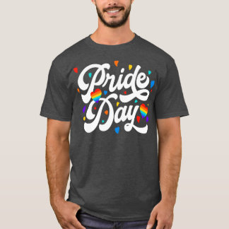 Pridet lycklig t shirt