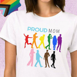 Pridet MAMMA med blandad Gender LGBTQIA+BIPOC T Shirt