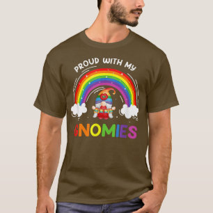 Pridet med Gnomies, hbt-gnomer, hbt-gnomer m T Shirt