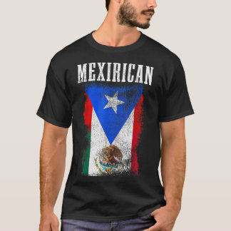 Pridet Mexikanska puerto Rican Mix Mexiko Puerto R T Shirt