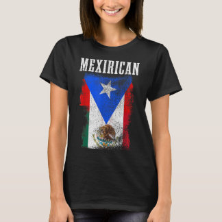 Pridet Mexikanska puerto Rican Mix Mexiko Puerto R T Shirt