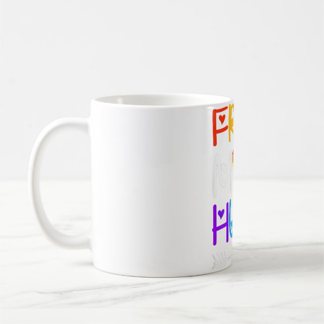 Pridet Month Heart Bi Biseual Kaffemugg (Vänster)