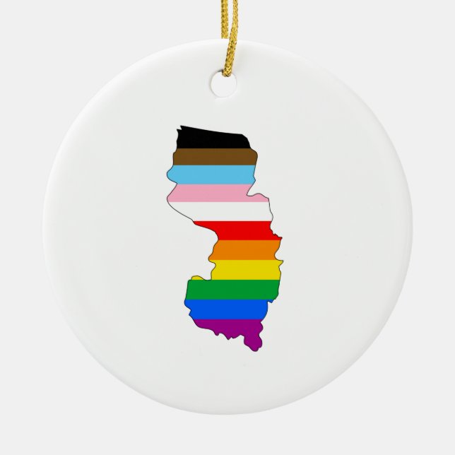 Pridet New jersey som omfattar alla Julgransprydnad Keramik (Framsidan)