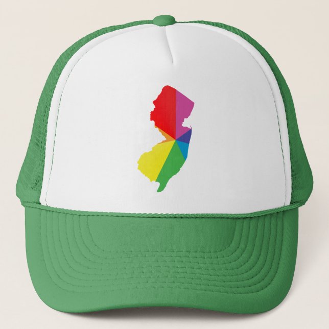 pridet new jersey. truckerkeps (Framsida)