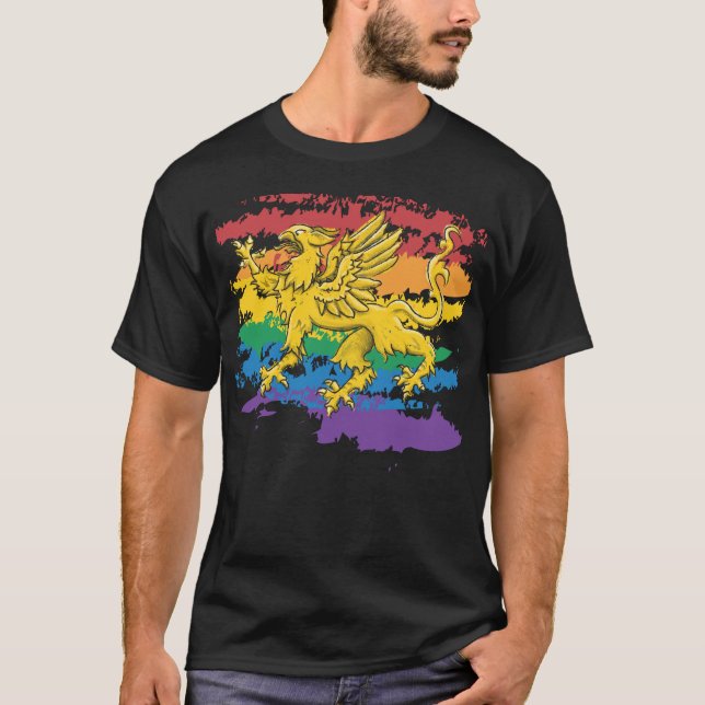Pridet Northskön Griffin T Shirt (Framsida)
