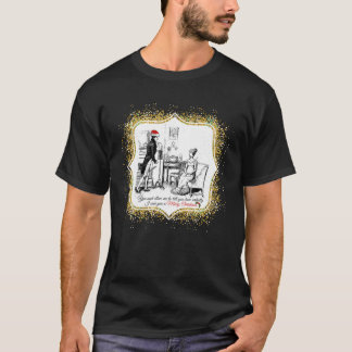 Pridet och fördomsfullt Jane Austen Ardely-jul T Shirt