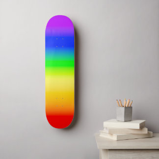Pridet Ombre Gradient Rand för HBT Rainbow Mini Skateboard Bräda 18,5 Cm