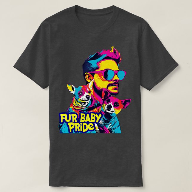 Pridet päls baby t shirt (Design framsida)