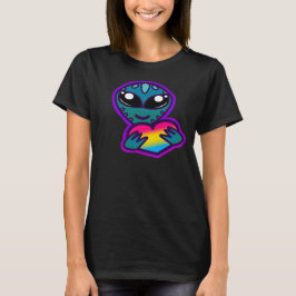 Pridet Panorera Alien T-Shirt