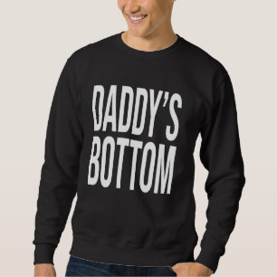Pridet Pappor Grund Funny Gay Kinky LGBTQ+ Humor Lång Ärmad Tröja