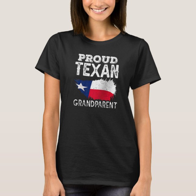 Pridet Patriotic Texas T Shirt (Framsida)