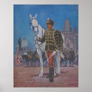 Pridet Prag - Kulhanek 1960-utskrift Poster