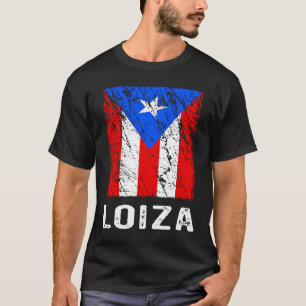 Pridet Puerto Rican Flagga Loiza Puerto Rican T Shirt