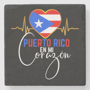 Pridet Puerto Rico en mi Corazon Puerto Rican Stenunderlägg
