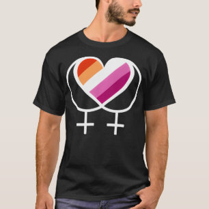 Pridet Pullover för LGBTQ-Lesbisk T Shirt