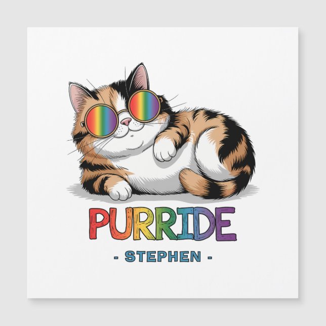 Pridet Purride - Coola Cat | LGBTQ (Framsida)