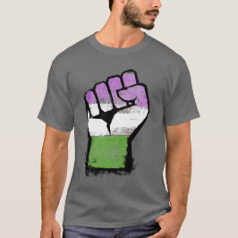 Pridet Queer/Genderqueer finns T Shirt