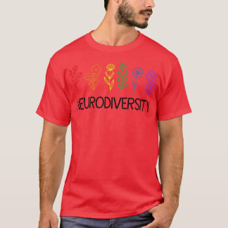Pridet Rainbo - mångfald april Autism Awareness  A T Shirt