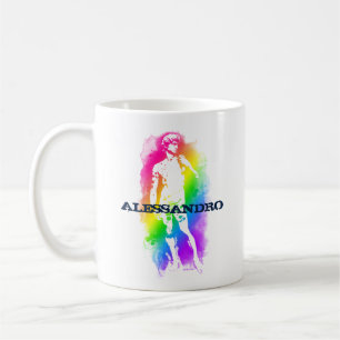 Pridet Rainbow A Colorful Tribute to Art and Pride Kaffemugg