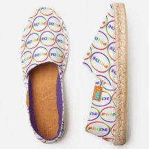Pridet Rainbow Canvas Afridrilles Shoes