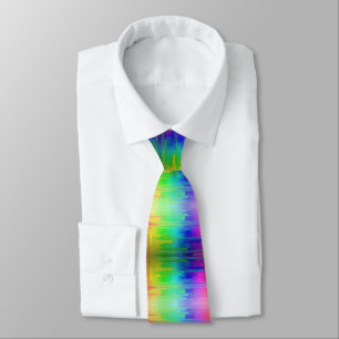 Pridet Rainbow Färgad Slips