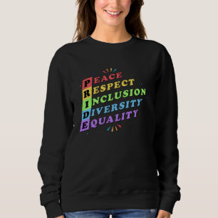 Pridet Rainbow HGBTQ Färg - Bebe att vara Yourself T Shirt
