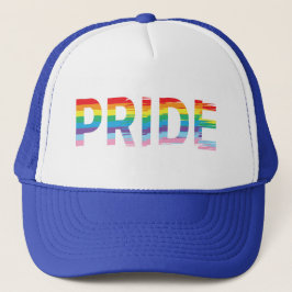 PRIDET Rainbow HGBTQIA Flagga, Gay pride Blue Keps