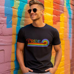 Pridet Rainbow LGBTQ Manar Basic Mörk T-Shirt<br><div class="desc">Pridet Rainbow LGBTQ Manar Basic Mörk T-Shirt</div>