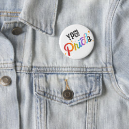 Pridet Rainbow Pin with City Frimärke - YPSILANTI Knapp