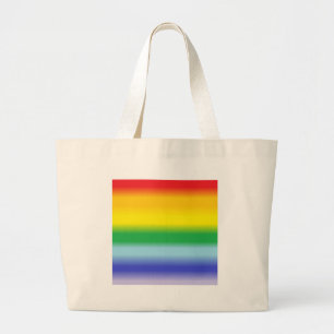 Pridet Rainbow Tote Bag Jumbo Tygkasse