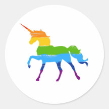 Pridet Rainbow Unicorn Sticker