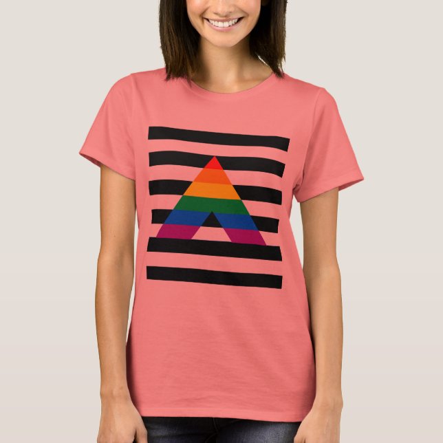 Pridet rak Ally T-shirt (Framsida)