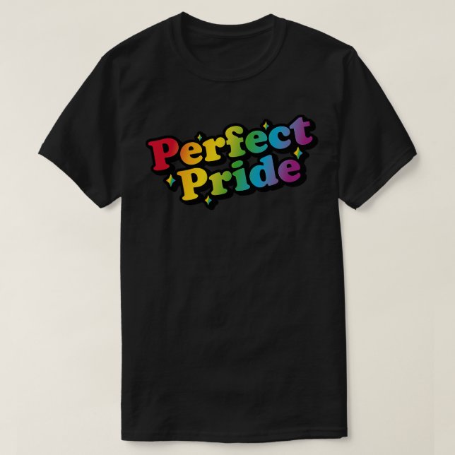 Pridet Retrografi - perfekt - design T Shirt (Design framsida)