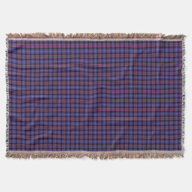 Pridet Skottland Mode Tartan Filt (Framsidan)