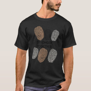 Pridet Stronger Melanin Blm Equality Black T Shirt